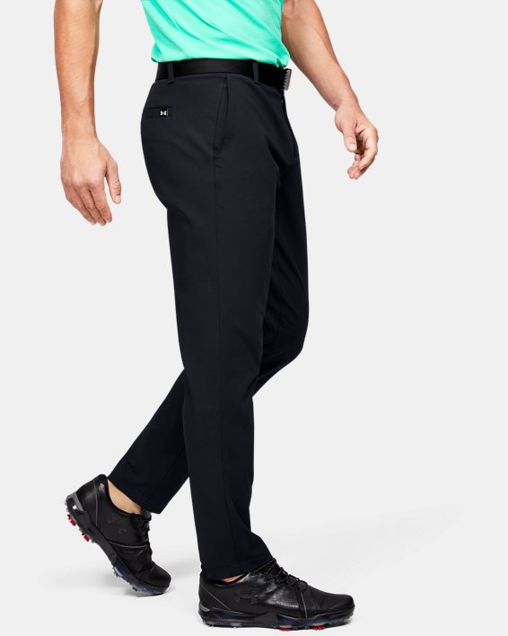 Men's UA Iso-Chill Tapered Pants in Black image number 2